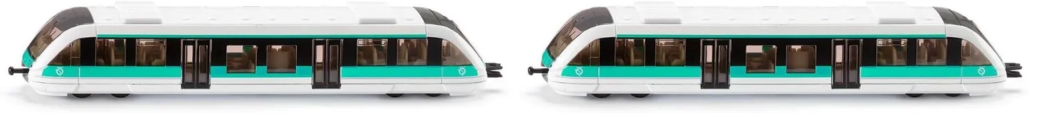 Siku Super 1646001 train RATP miniature blanc turquoise