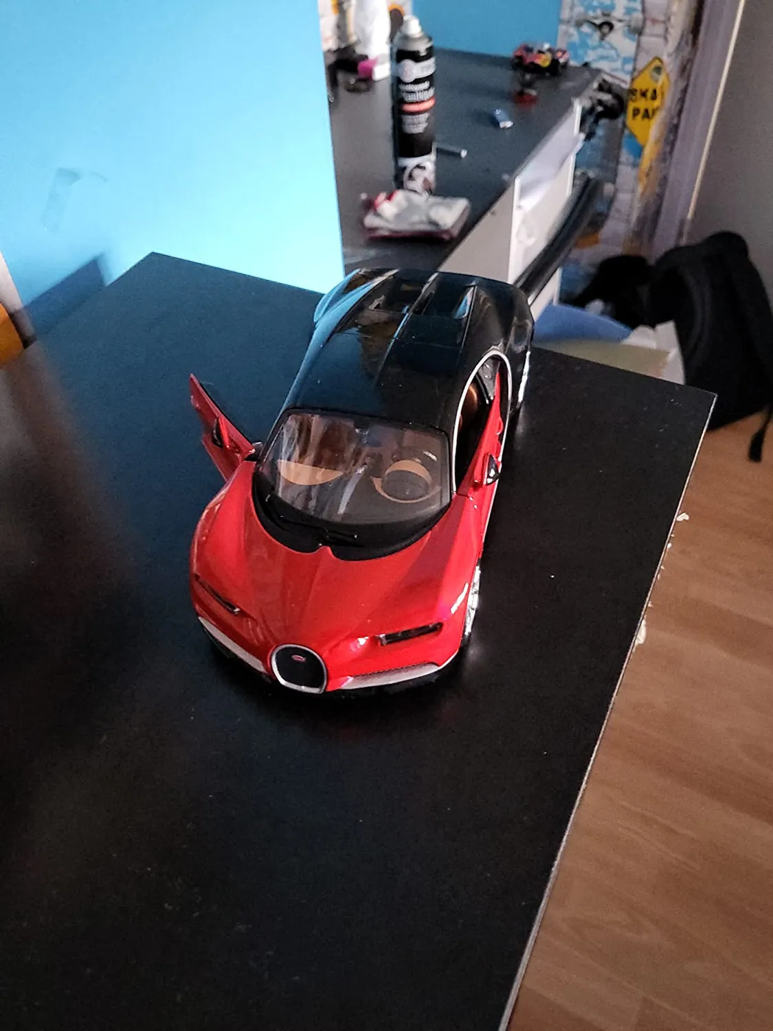 MAISTO M39514 Bugatti Chiron kit 1/24 métal à monter