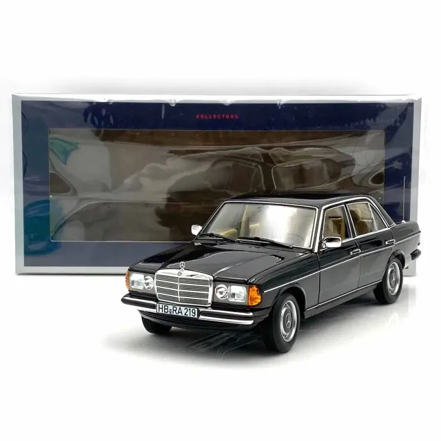 Norev Mercedes-Benz 200 1982 voiture miniature 1/18 noir youngtimer