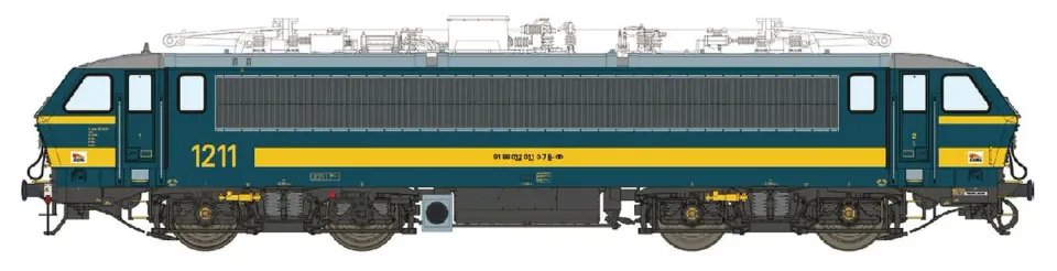 MINIS HLE 12 SNCB locomotive électrique Sound époque VI