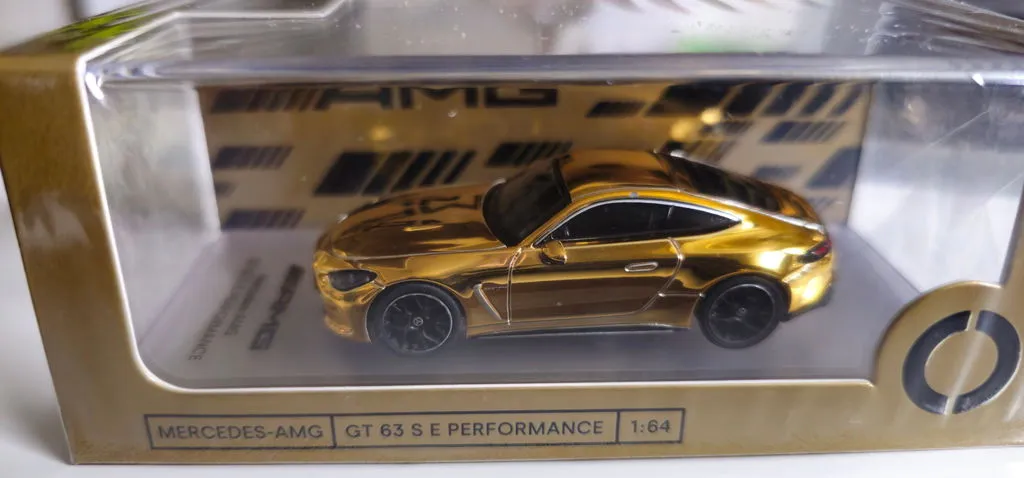 NZG Mercedes-AMG GT 63 Special Edition miniature 1/64 chromé