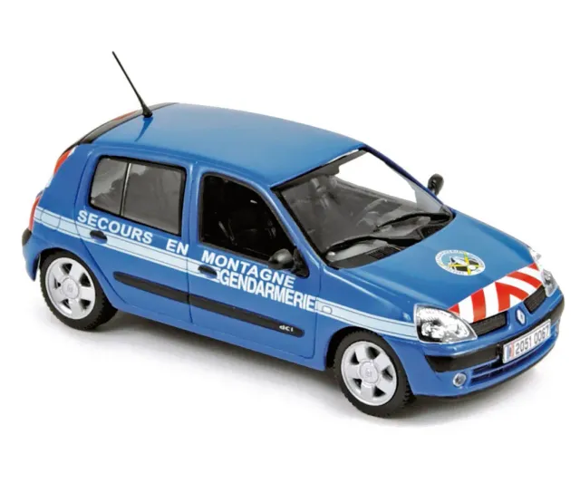 Norev Renault Clio 2003 miniature 1/43 Gendarmerie Montagne