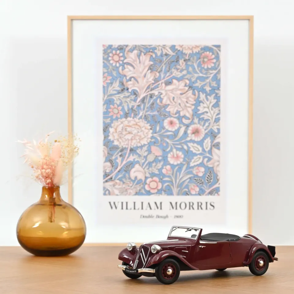 Norev Citroën Traction Cabriolet 1938 miniature 1/18 rouge foncé