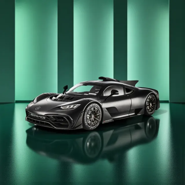NZG Mercedes-AMG ONE miniature voiture 1/12 gris