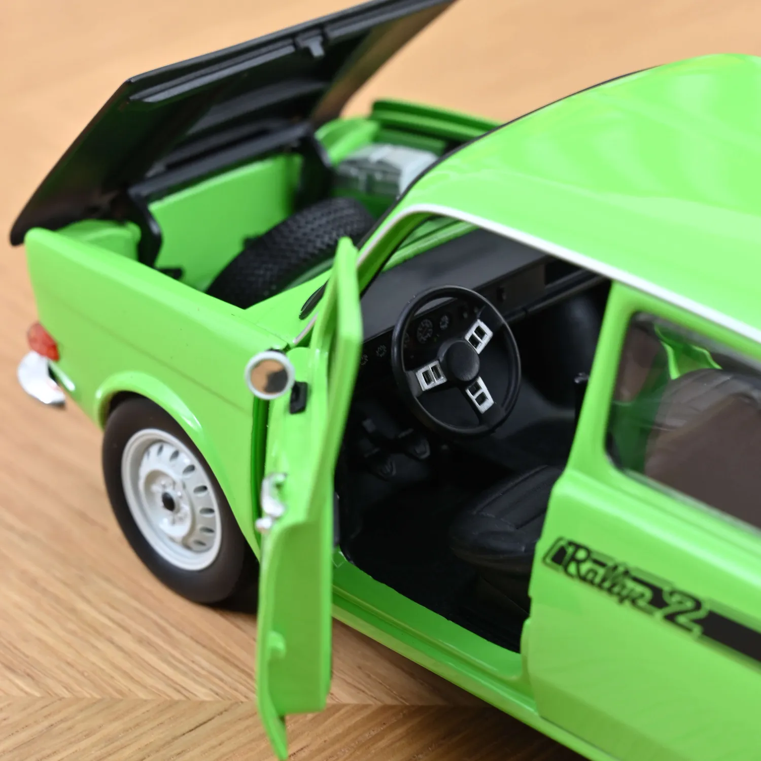 Norev Simca 1000 Rallye 2 1976 miniature 1/18 verte Racing