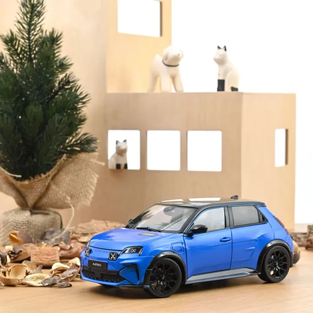 Norev Alpine A290 GTS 2025 miniature 1/18 bleu vision rallye X