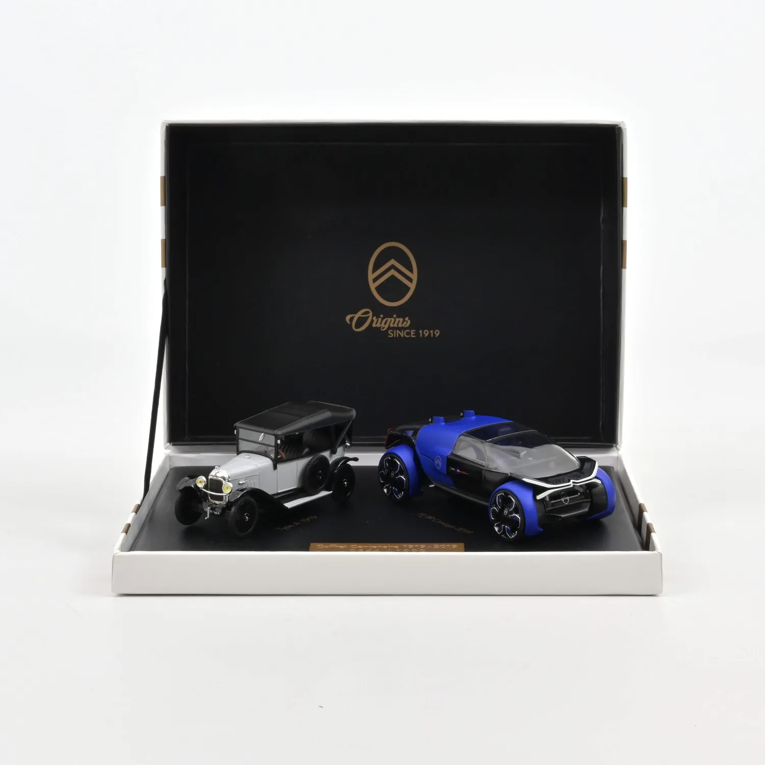 Norev Type A + 19_19 Concept voiture miniature 1/43 coffret