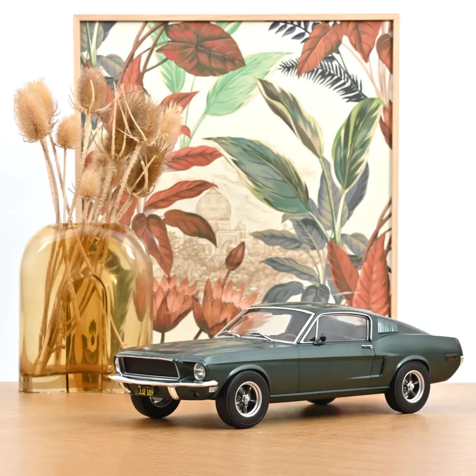 Norev Ford Mustang Fastback 1968 miniature 1/12 vert Bullitt