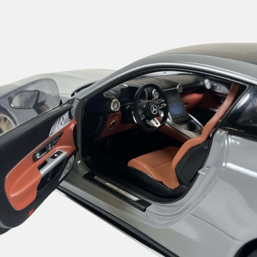 NZG Mercedes-AMG GT 63 gris alpin voiture miniature 1:12 ouvrante