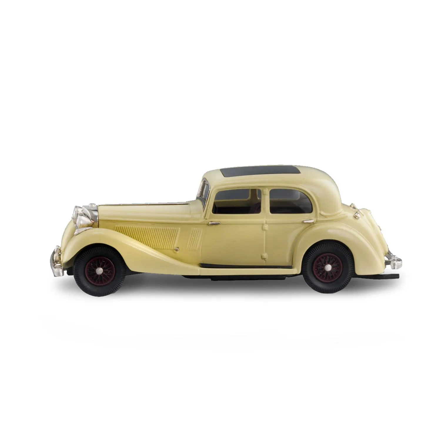 Lansdowne 1937 Jensen 3.5 Litre S Type miniature crème boîte