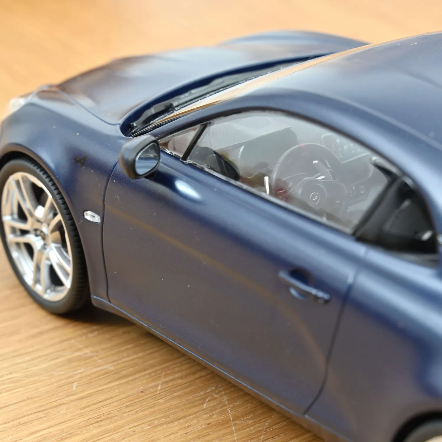 Norev Alpine A110 S 2025 miniature 1/18 bleu Tempête mat
