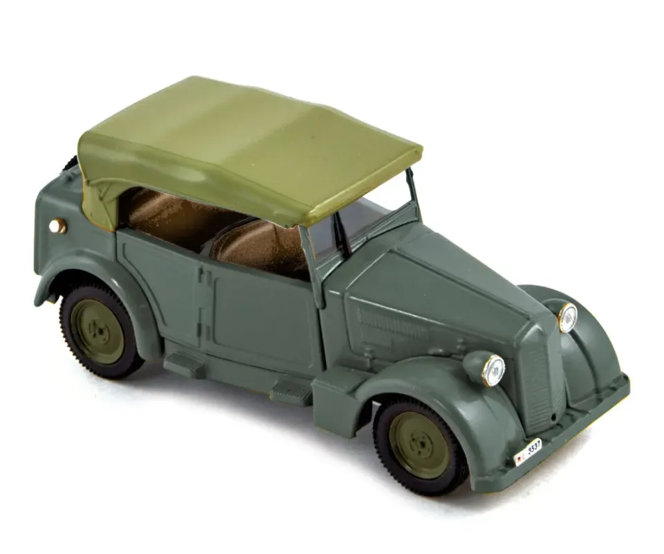 Norev Fiat 508 Coloniale miniature 1/43 vert armée