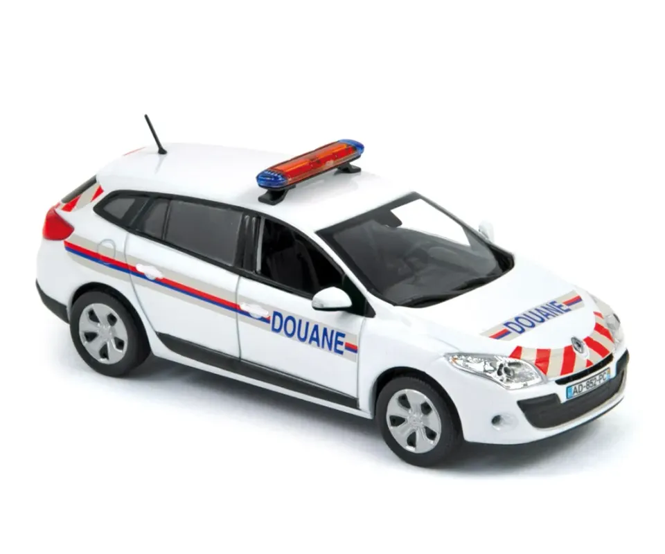 Norev Renault Megane Sport Tourer 2009 miniature 1/43 Douanes