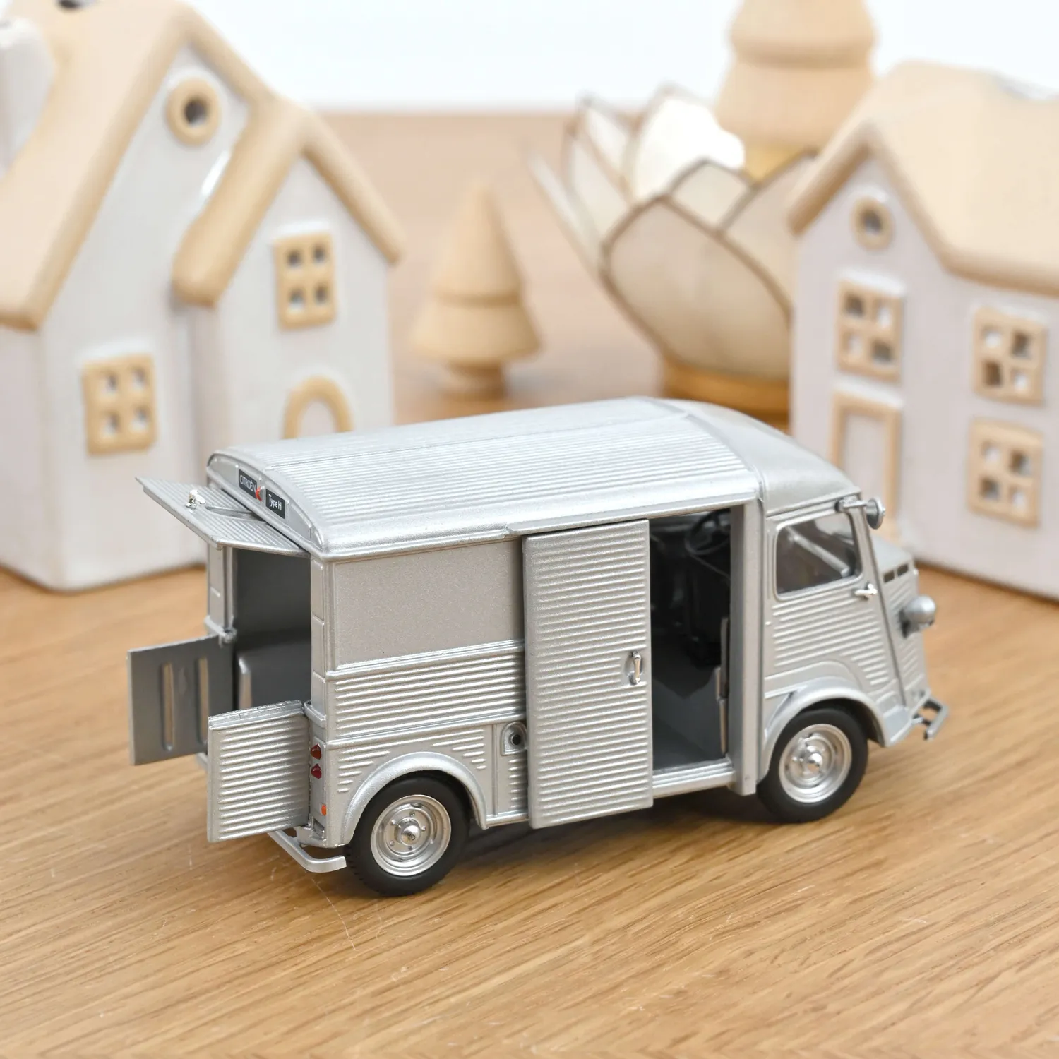 Norev Citroën Type H 1962 miniature 1/43 argent gris