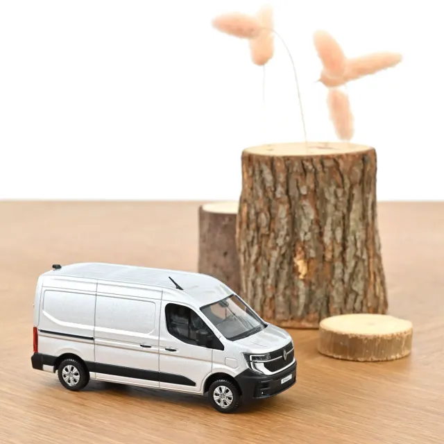 Norev Renault Master 2024 miniature 1/43 gris argent fourgon