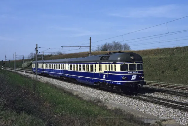 MINIS autorail Rh 5145 ÖBB 2 éléments Ep V AC train N