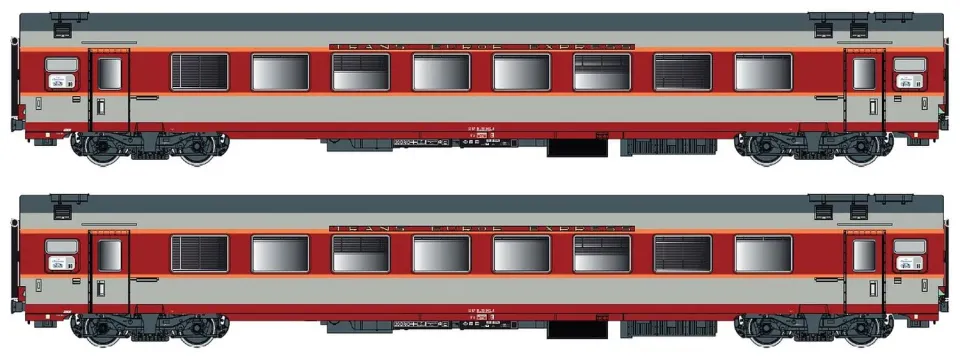 MINIS GC A8u SNCF Etendard 2 voitures voyageurs AC
