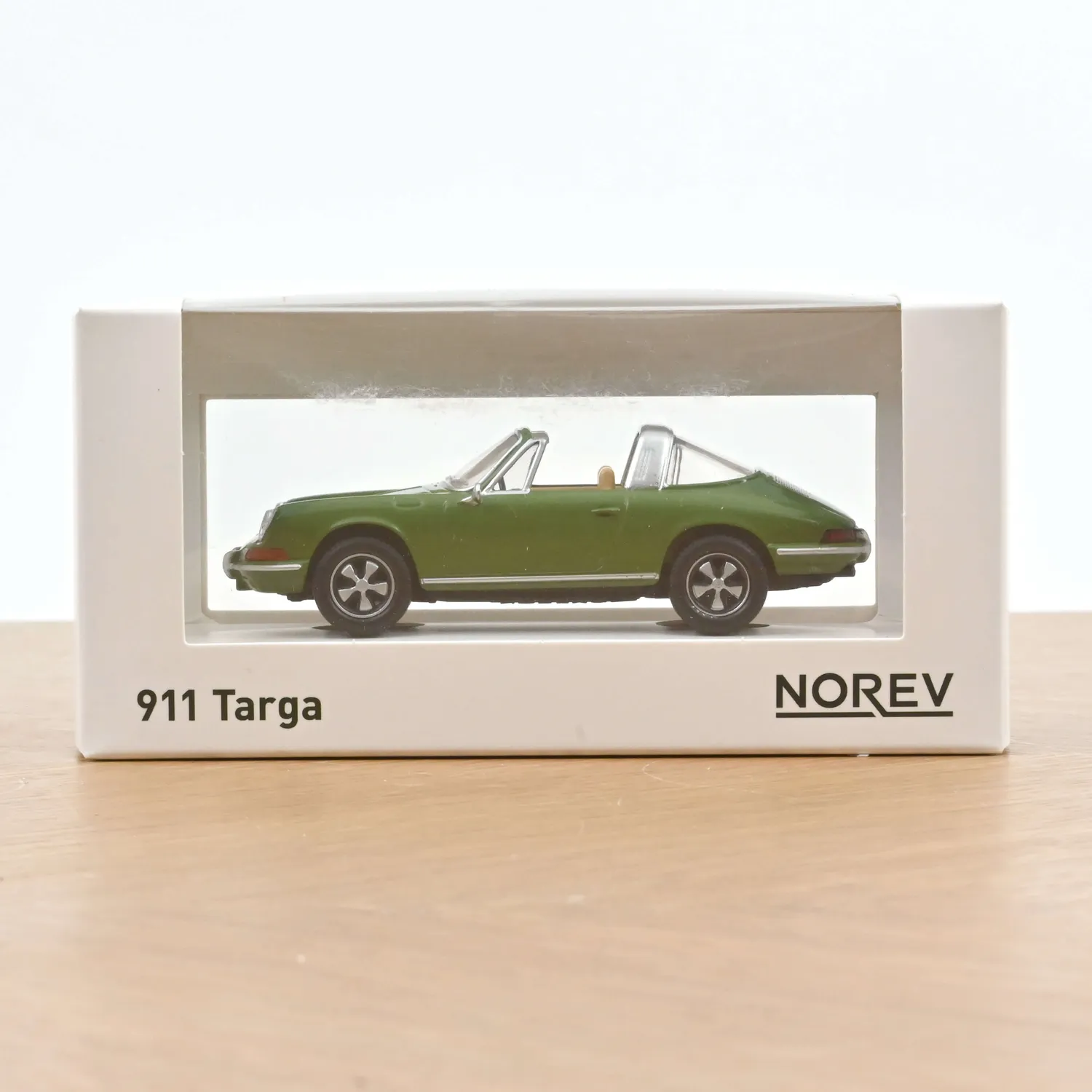 Norev Jet-car Porsche 911 Targa 1969 voiture miniature 1/43 verte