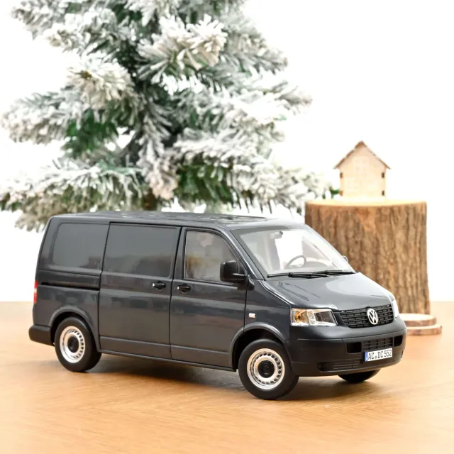 Norev VW Transporter 2003 voiture miniature 1/18 grise