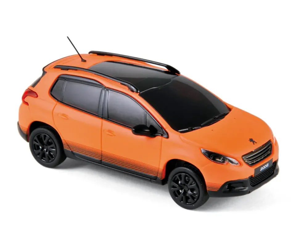 Norev Peugeot 2008 2013 Orange Mat voiture miniature 1/43 mat