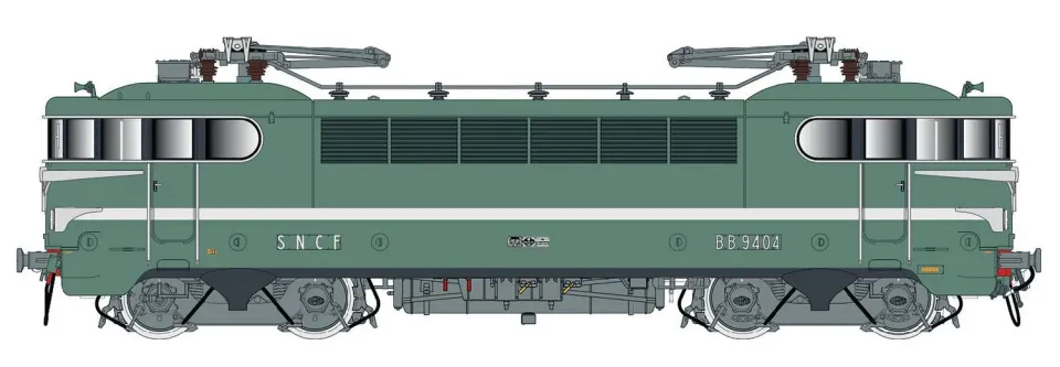 MINIS BB 9404 SNCF locomotive électrique époque IIIc