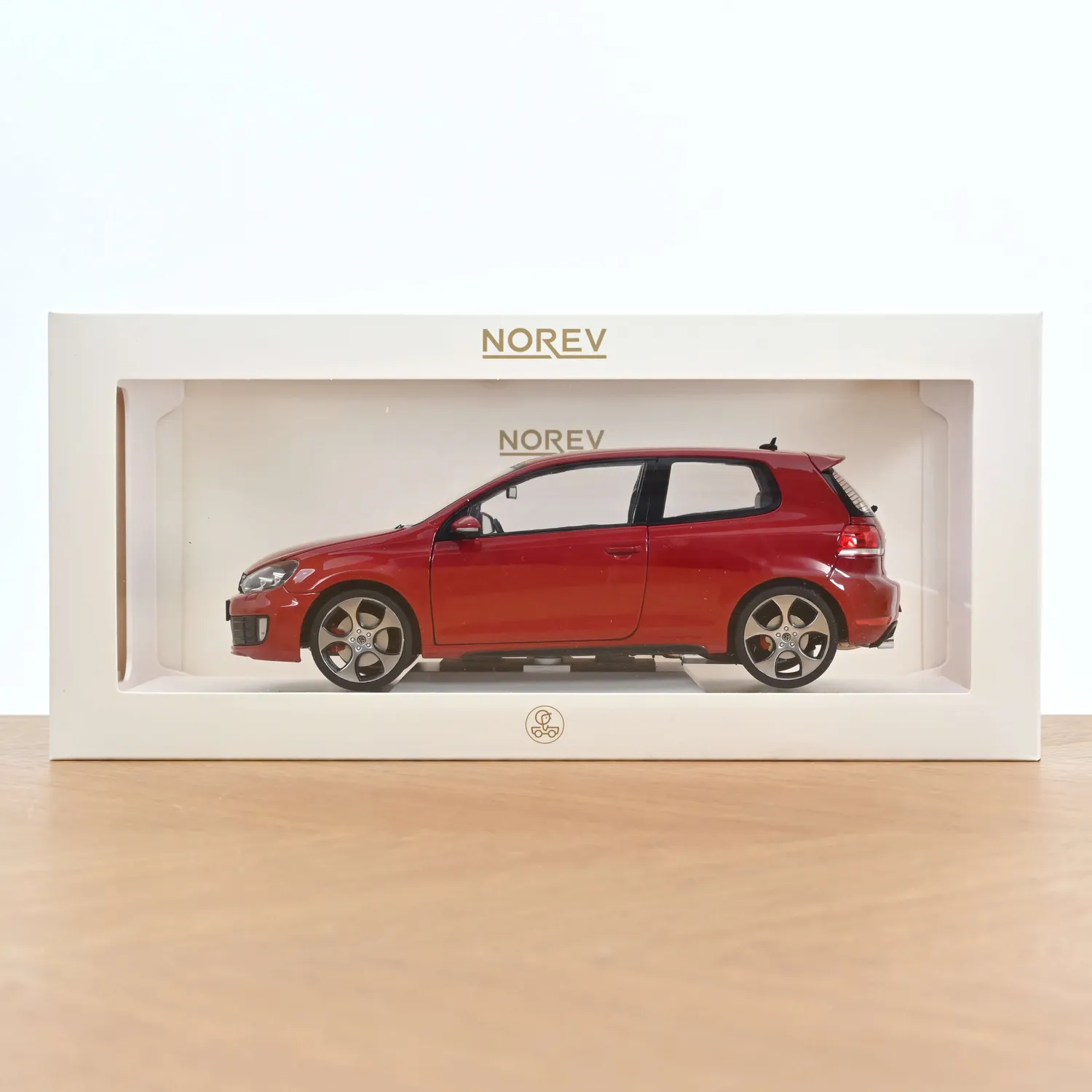 Norev VW Golf GTI 2009 miniature 1/18 rouge Tornado