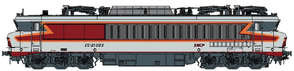 MINIS CC 21003 SNCF locomotive électrique Ep.IV Arzens