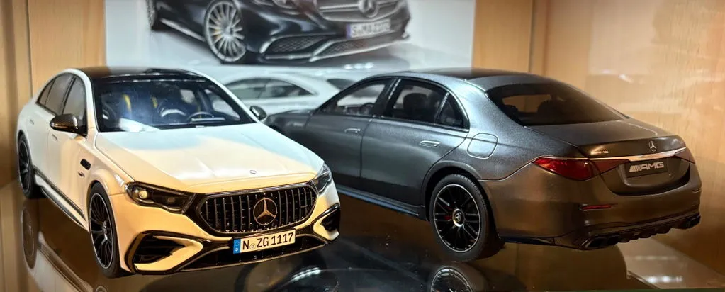 NZG Mercedes-AMG E 53 Hybrid voiture 1:18 Edition One