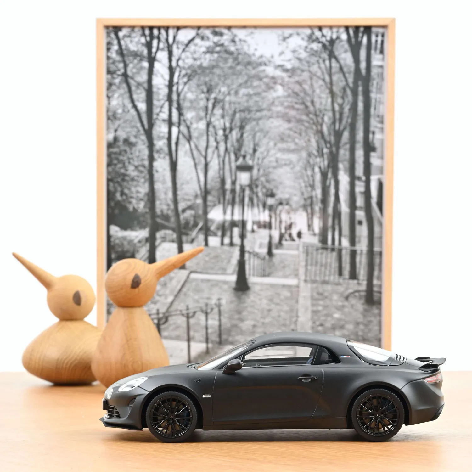 Norev Alpine A110 S Kit Aéro 2025 voiture miniature Noir Mat 1/18