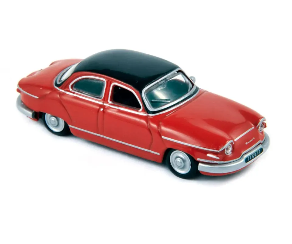 Norev Panhard PL 17 1961 miniature 1/87 rouge noir
