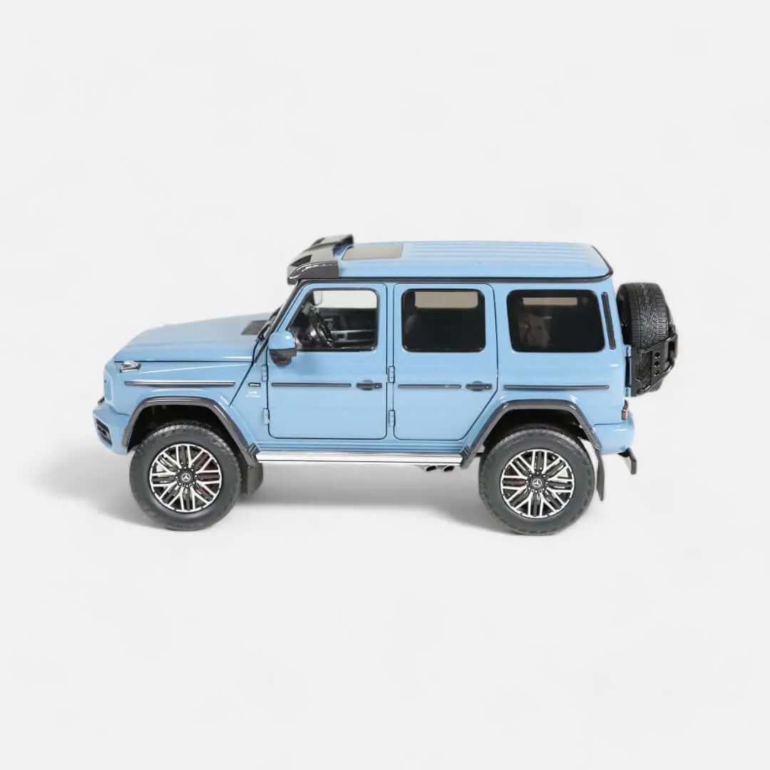 NZG Mercedes-AMG G 63 4x4² voiture miniature 1:18 platine