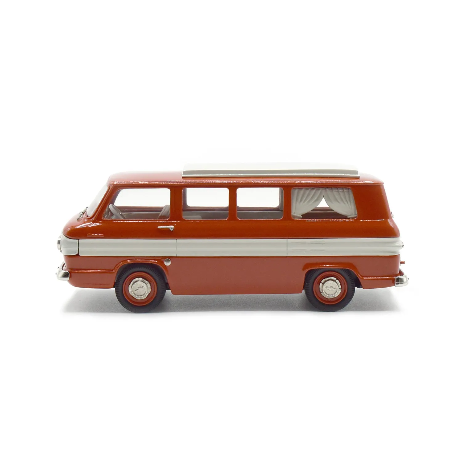 Brooklin BRK Chevrolet Corvair Greenbrier Camper miniature rouge