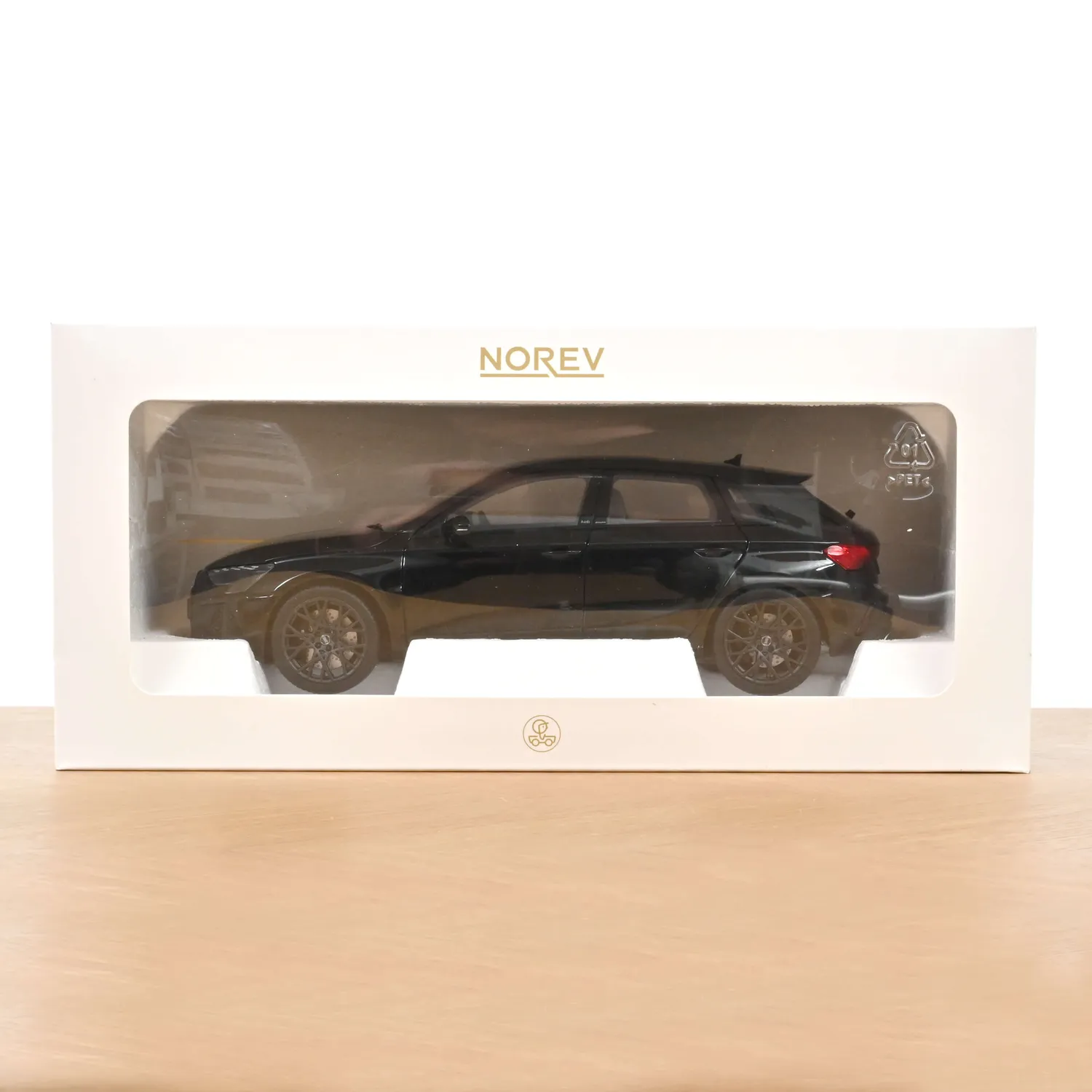 Norev Audi RS 3 Sportback 2025 miniature 1/18 noir mythe
