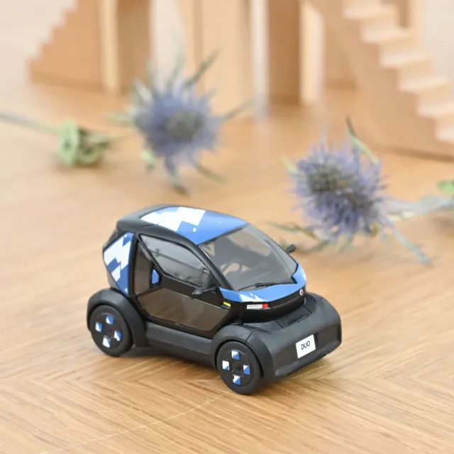 Norev Mobilize Duo 2025 voiture miniature 1/43 bleu cosmic