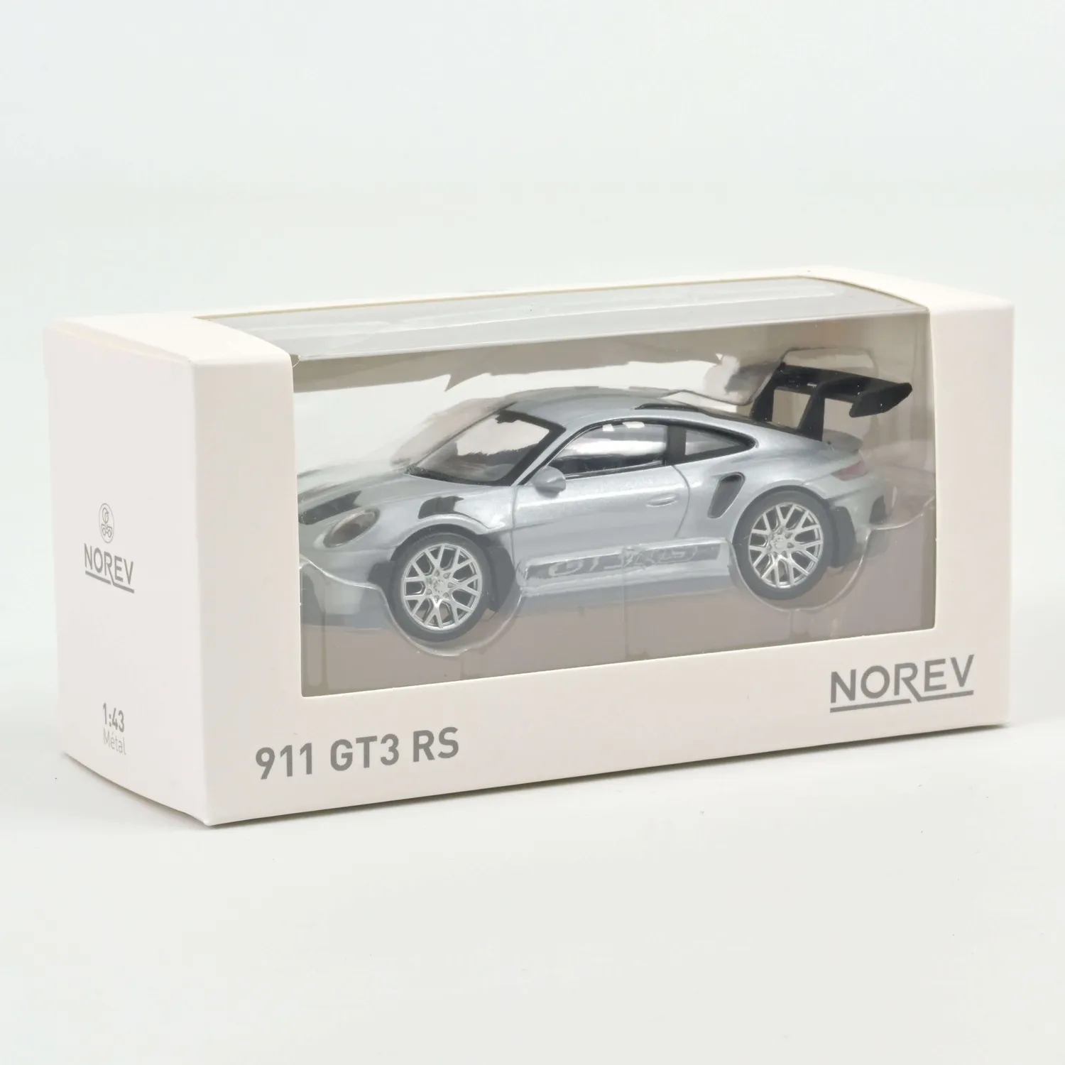 Norev Jet-car Porsche 911 GT3 RS 2022 miniature 1/43 argent