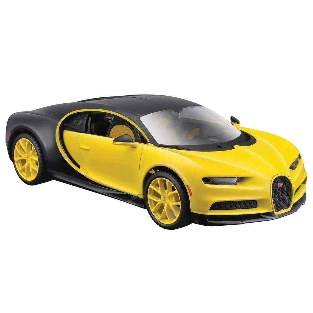 Maisto Bugatti Chiron miniature 1/24 bleu aléatoire
