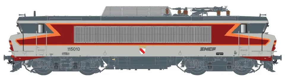 MINIS BB 15010 SNCF locomotive Arzens Ep.IV sonore