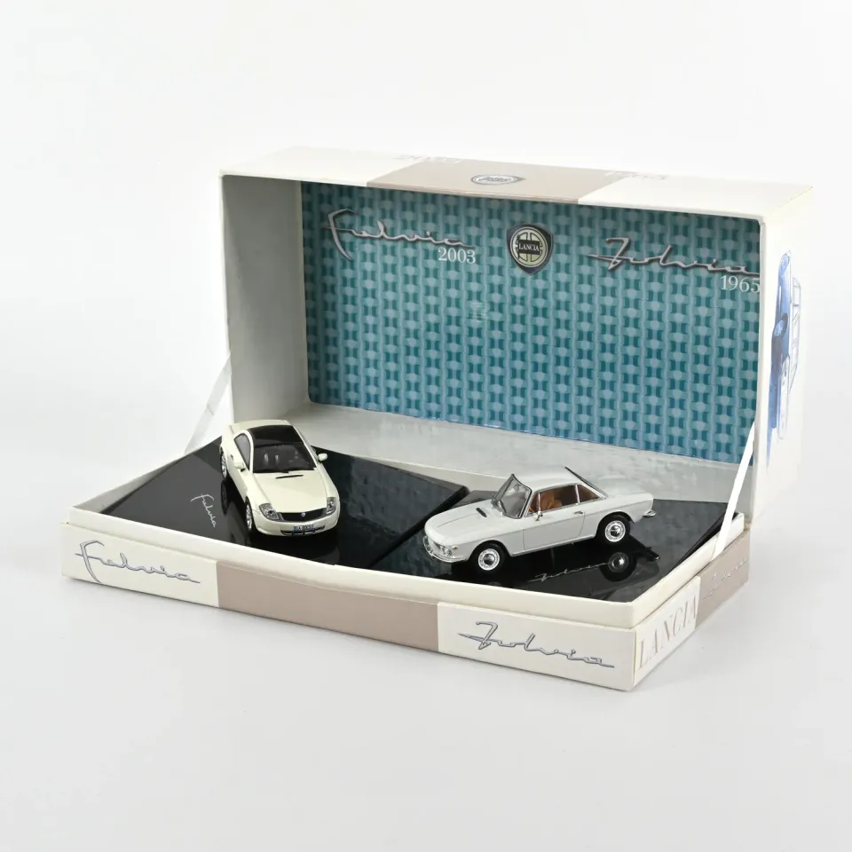 Norev Lancia Fulvia 1 Fulvia 2 voiture miniature 1/43 coffret
