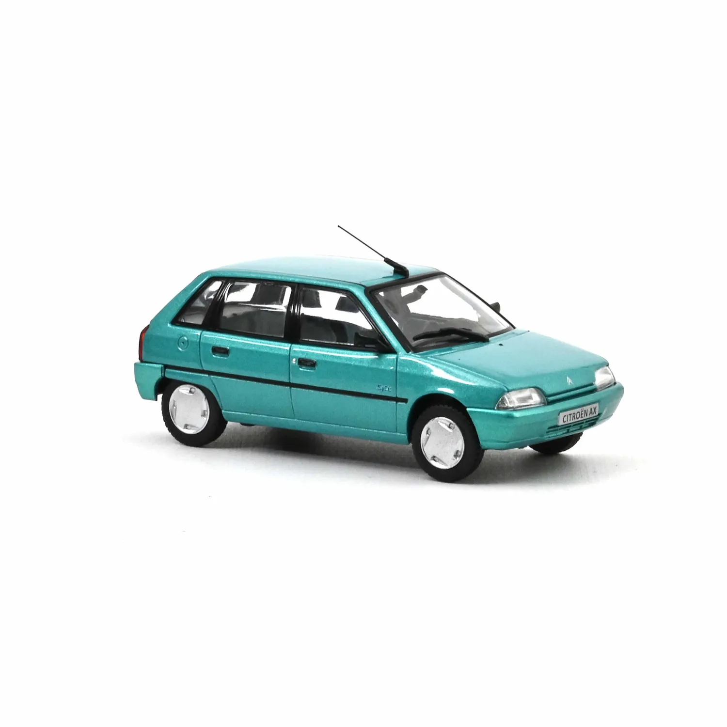 Norev Citroën AX 5 portes miniature 1/43 vert Polynésie