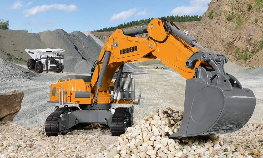 SIKU Control 6740 pelleteuse Liebherr R980 SME 1:32