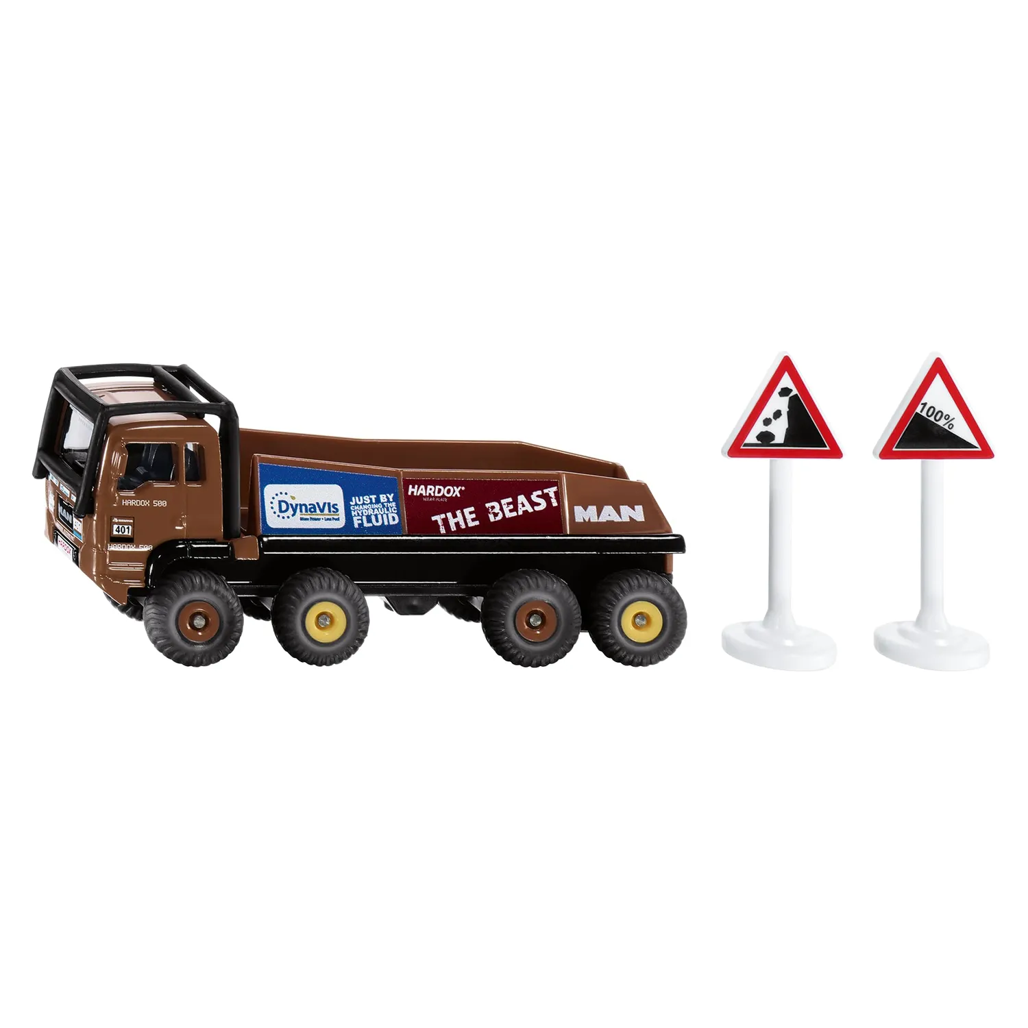 Siku Super 1686 camion MAN HS Schoch 8x8 brun