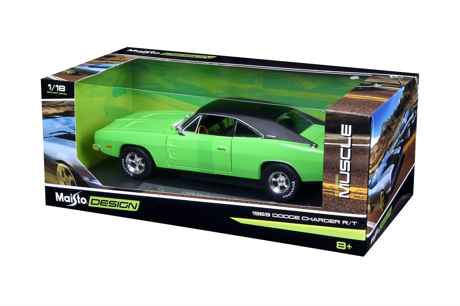 Maisto Dodge 32612 voiture 1:18 verte Design Edition