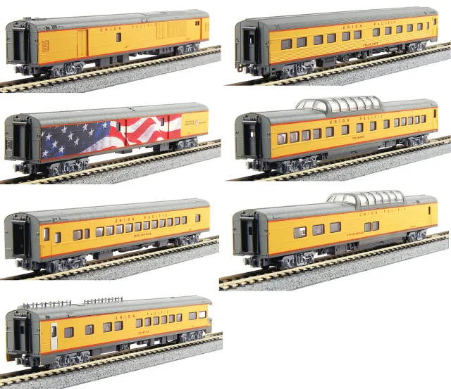 MINIS UP Excursion K10-086 wagons voyageurs 7 pièces