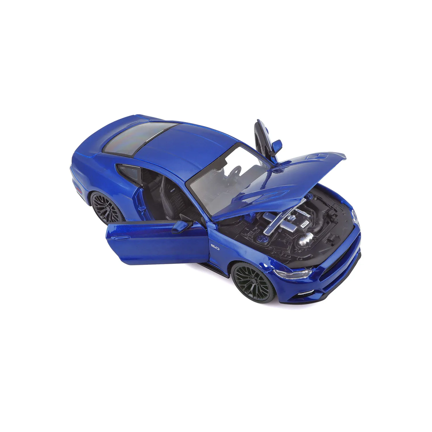Maisto Ford Mustang Shelby GT500 voiture 1:24 bleue métal