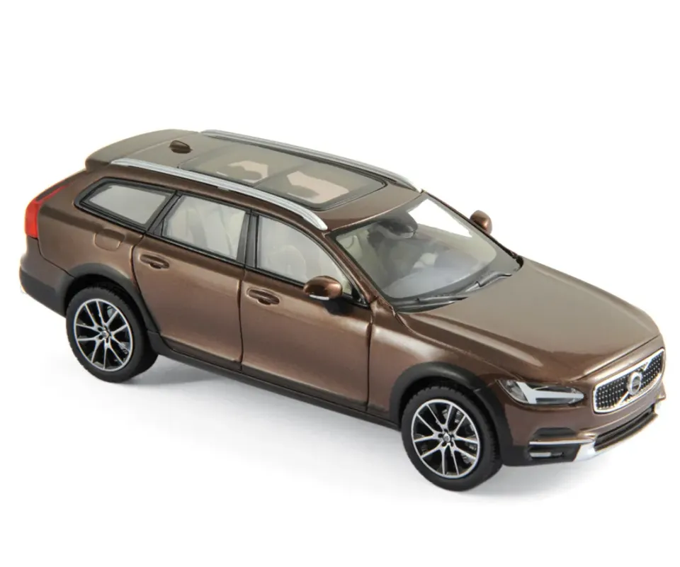Norev Volvo V90 miniature 1/43 Cross Country marron