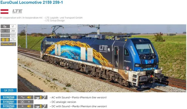 MINIS BR 2159 EuroDual LTE locomotive électrique Ep.VI