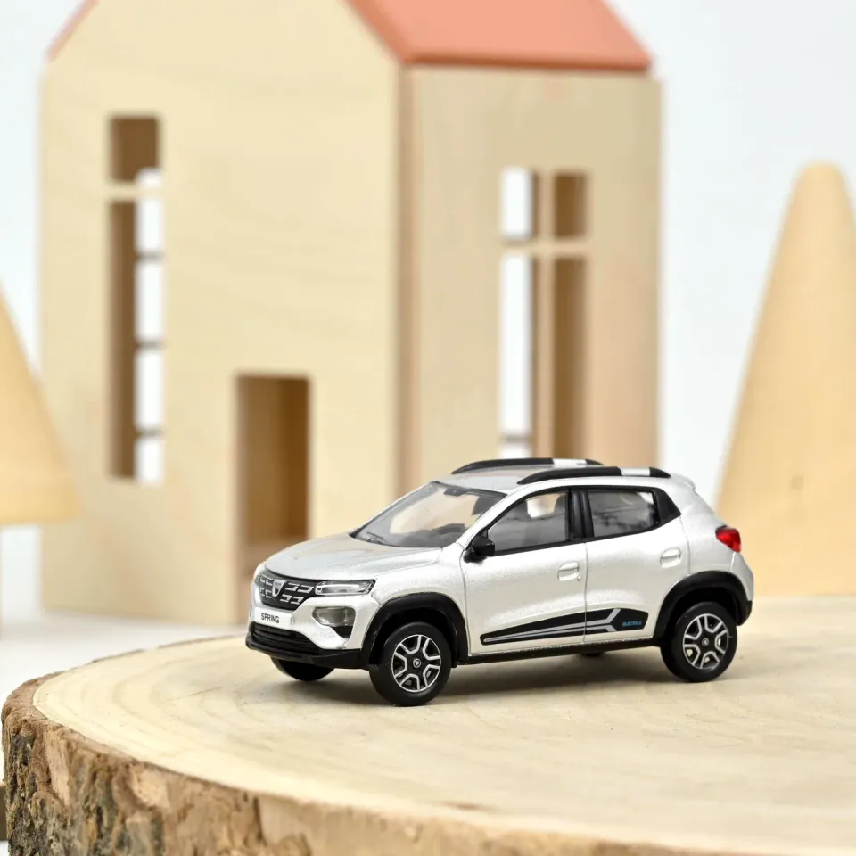 Norev Dacia Spring Comfort 2022 miniature 1/43 argent