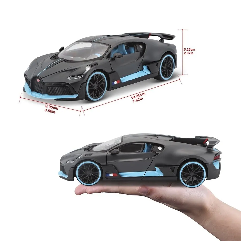 Maisto Bugatti Divo 390642 voiture miniature 1/24 gris foncé