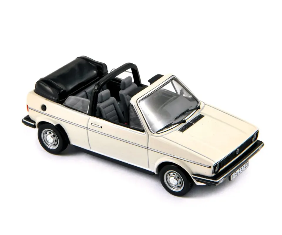 Norev VW Golf Cabriolet 1981 voiture miniature 1/43 blanc