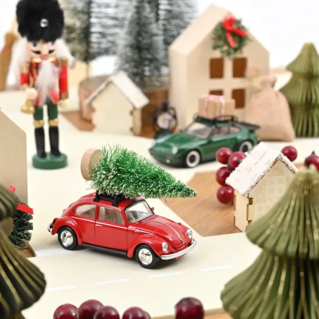 Norev VW Coccinelle 1973 Jet-car 1/43 rouge Noël